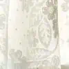 Dogwood Lace Curtain Closeup of Design