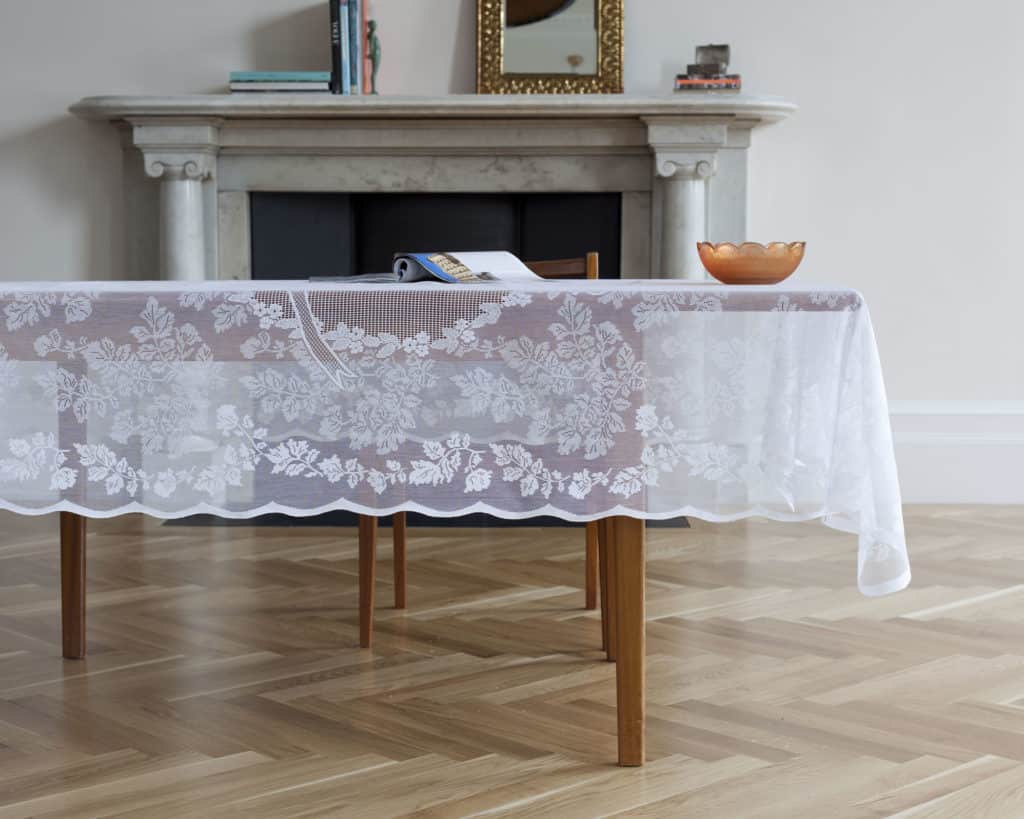 Cotton Lace Tablecloths Angel Imported from Scotland Olde Worlde Lace